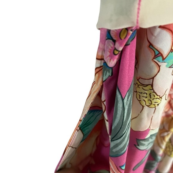 Farm Rio Eulalie Wide Leg Jumpsuit Women Size M - Picture 6 of 8